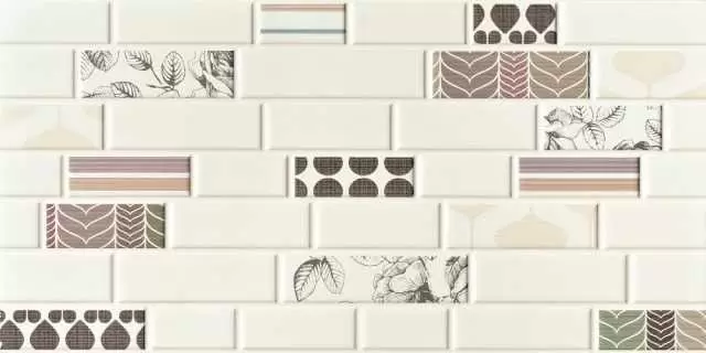 Плитка настенная Cooperativa Ceramica D Imola Mash-Up Mash-brick MIX36