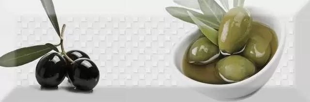 Декор настенный Absolut Keramika Japan Tea / Olives / Tea Fosker Decor Olives 02 Fluor
