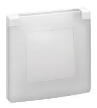 Рамка Legrand Etika белый 1-ая IP44 672550