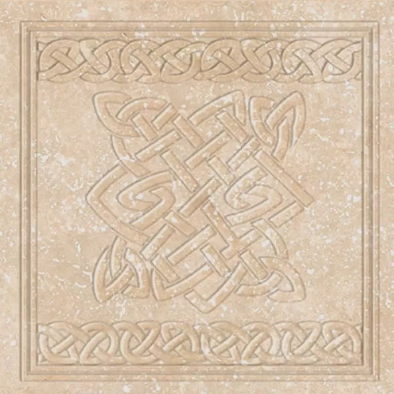 Декор напольный Exagres Stone Ocre Cuadro Ocre