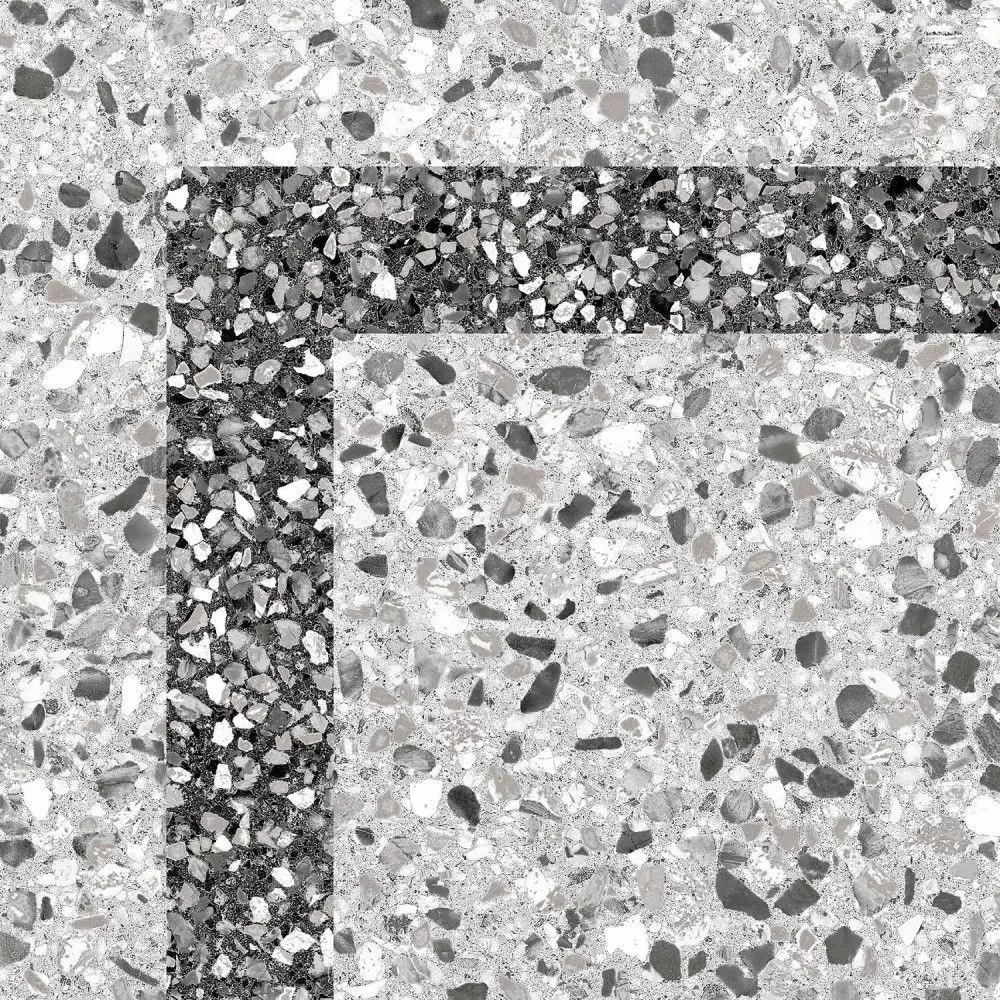 Плитка напольная Golden Tile Steps Grey 2