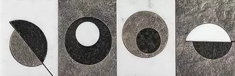 Бордюр настенный Skalini Бордюры Metal stone MC-6