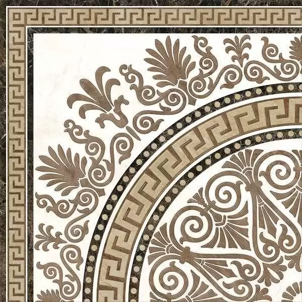 Декор напольный Golden Tile Meander Rosette