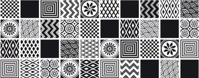 Декор настенный Arcana Monocolor Puzzle 20x50