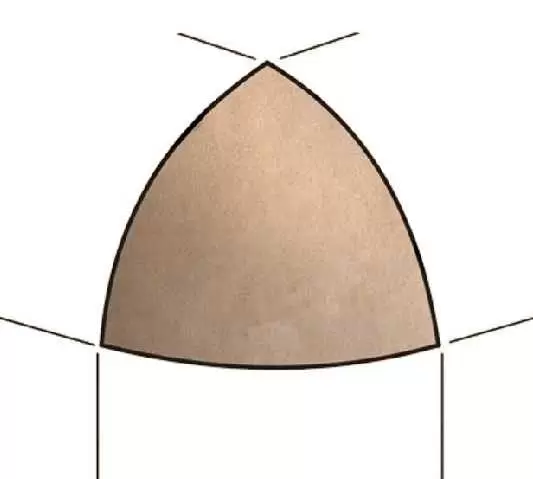 Бордюр настенный FAP Ceramiche Creta Naturale Ae Spigolo