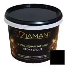 Затирка эпоксидная Живая Краска Диамант (Diamant) №050 черная 2,5 кг