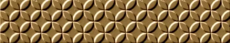 Бордюр настенный Italon Charme Evo Floor Project Вайб Голд Глянцевый