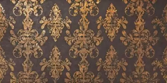 Декор настенный Atlas Concorde Italy Ewall Moka Gold Damask