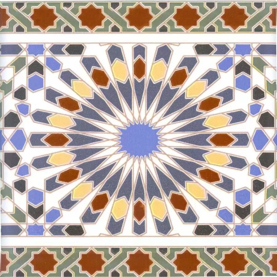 Плитка настенная Fabresa Ceramics Andalusi Border