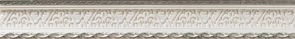 Бордюр настенный Azulev Delice Moldura Blanco 4x29