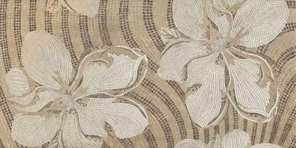 Декор керамогранит Brennero Gems Decor Flower Warm Lapp Rett 60x120