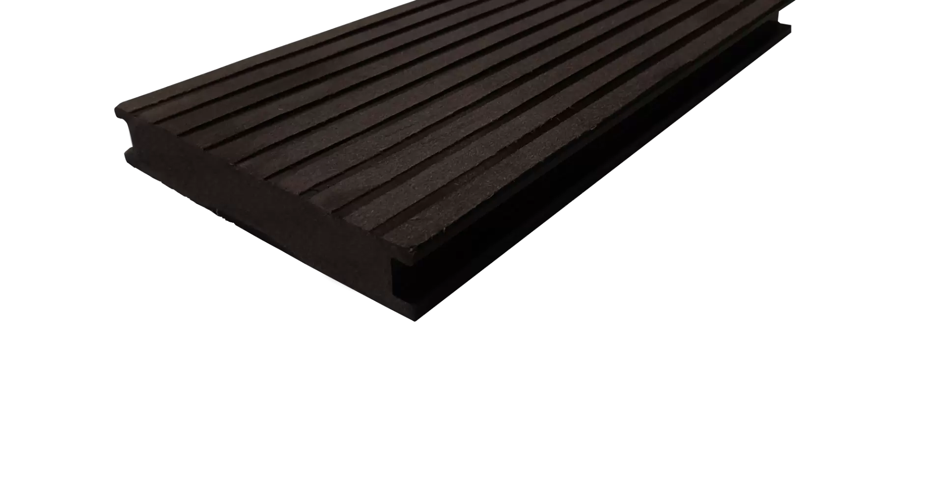 Террасная доска ДПК ECODECKING HIT полнотелая Венге