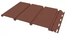Софит виниловый FineBer Extra Acrylic Коричневый без перфорации
