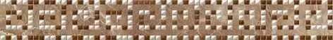 Бордюр настенный Ceramica Classic Nemo Helias коричневый 6х40