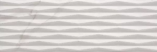 Керамическая плитка Roma Fold Glitter Calacatta для стен 25x75