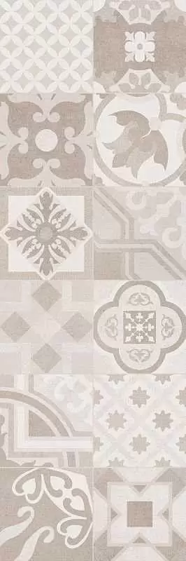 Декор настенный Creto Dover Вставка Patchwork Ivory W DEC M NR Satin 1