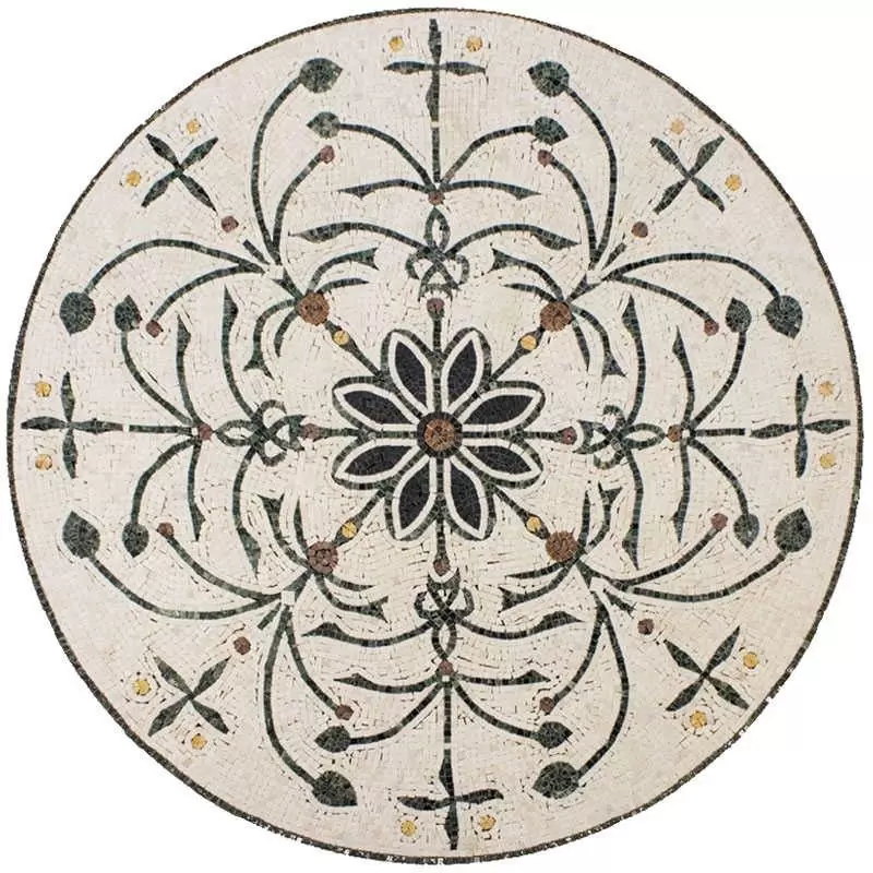 Декор напольный Natural Mosaic Мозаичные розоны PH-18