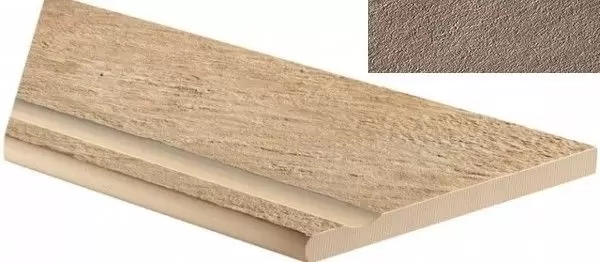 Плитка напольная Atlas Concorde Cliff Beige Bordo Piscina Angolo Sx 30x60