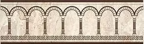 Бордюр настенный Ceramica Classic Efes coliseum Coliseum 7.7
