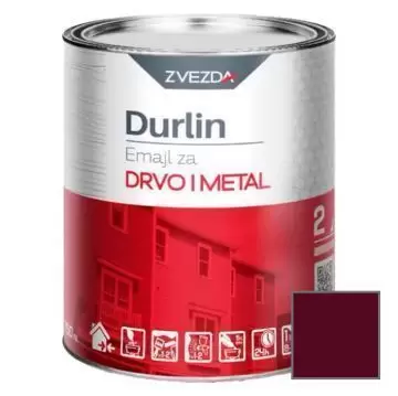 Эмаль по дереву и металлу Zvezda Durlin Emajl za Drvo I Metal Бордовый 5 л
