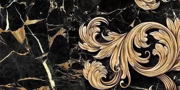 Декор настенный Golden Tile Saint Laurent Черный тип-2