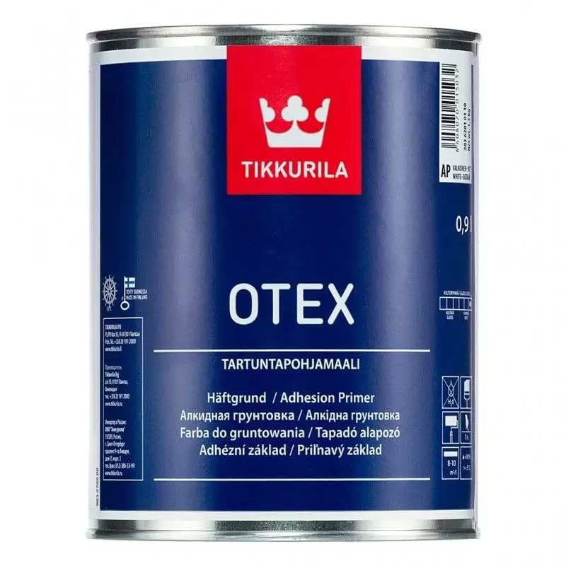 Грунтовка алкидная Tikkurila Otex база А 0,9 л