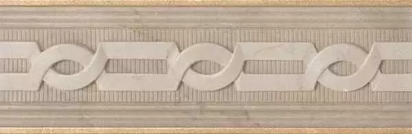 Бордюр настенный Navarti Botticino Cen. Benetti crema 2