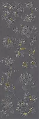 Декор настенный Villeroy&Boch Jardin Grey PVD Matt. Rec.