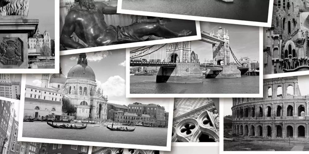 Декор настенный Golden Tile Абсолют Collage 2