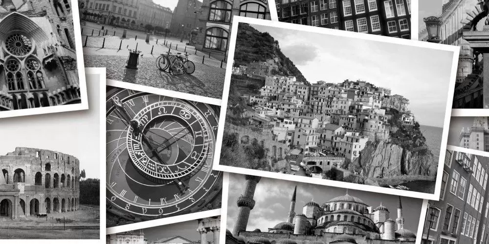 Декор настенный Golden Tile Абсолют Collage 4