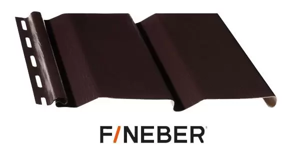 Сайдинг виниловый FineBer Standart Extra Acrylic Темный Дуб