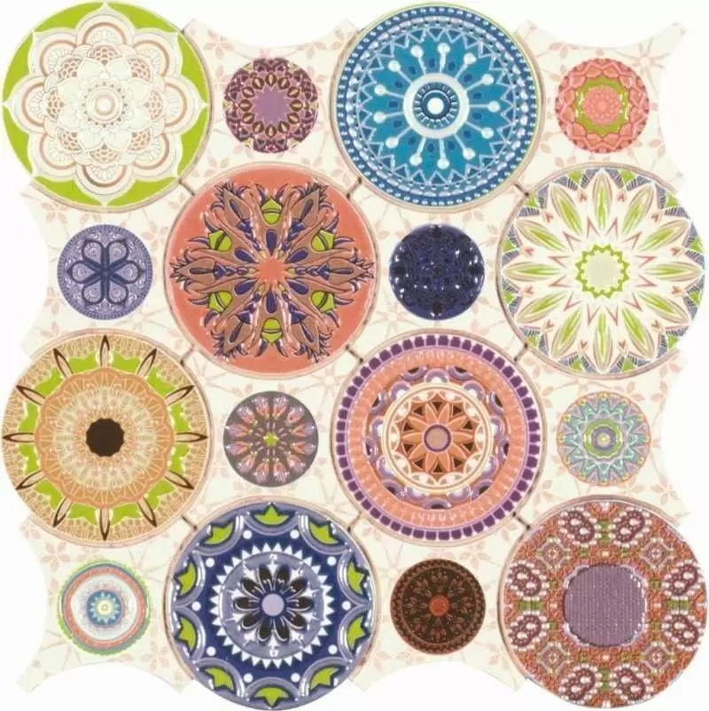 Мозаика DUNE Ceramic Mosaics Mandala