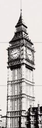 Декор настенный Maciej Zien London D-6-elementowy Big Ben 2