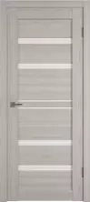 Дверь экошпон "Atum Pro 26" Stone Oak/White Cloud, стекло
