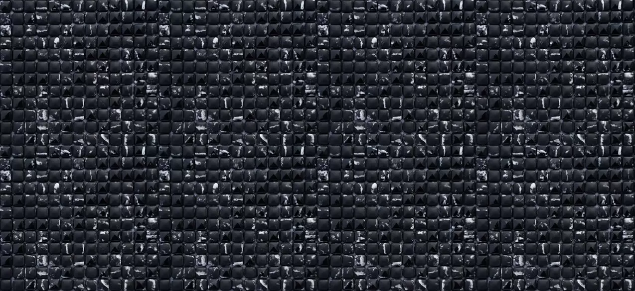 Мозаика SQUARE JSP0808FX-HB SQ BL DB NP BLACK DARK BLACK NP 29,5x29,5 6 мм