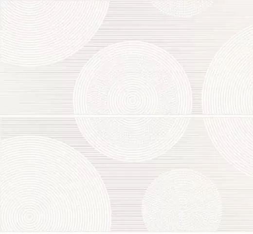 Панно настенное Cersanit Tiffany beige Белый-п