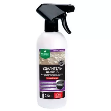 Средство для удаления цемента (удалитель цемента) Prosept готовый состав Cement Cleaner 0,5 л