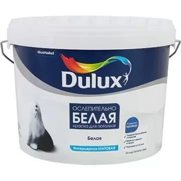 Краска для мебели dulux белая