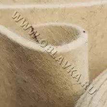 Фетр натуральный; Толщина, мм: 3, Плотность кг/кв.м.: 1