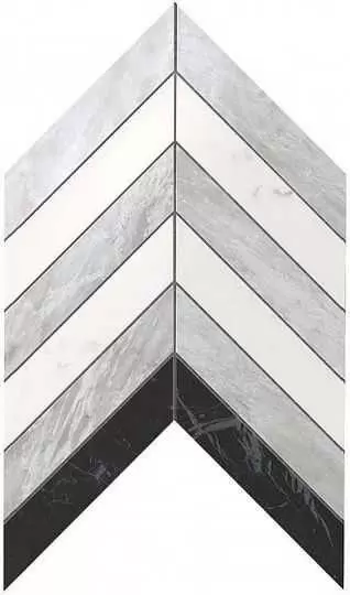 Мозаика Atlas Concorde Italy Marvel Stone Chevron Mix Wall