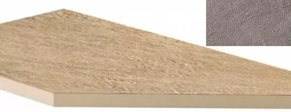 Плитка напольная Atlas Concorde Cliff Grigio Round Angolo Dx 30x60