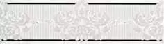 Бордюр настенный Piemme Elite Bianco Frise bianco 8x30