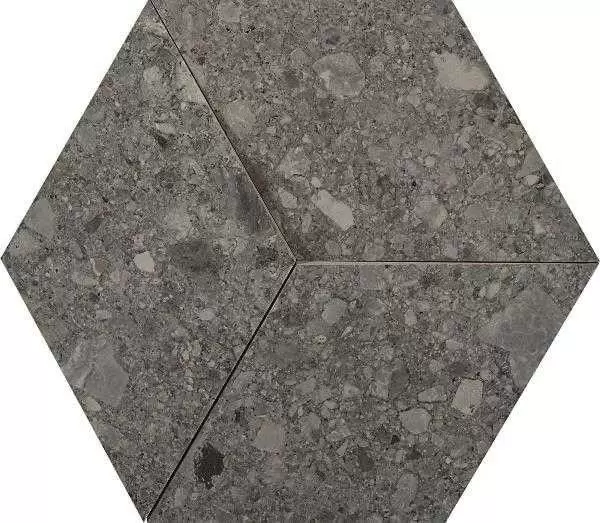 Мозаика Marazzi Italy Mystone Ceppo di Gre Antracite 3D