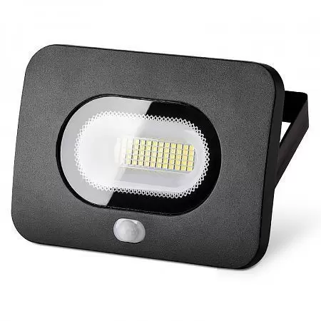 Прожектор светодиодный Wolta WFL-30W/05s 30W с датчиком движения 5500K