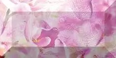 Бордюр настенный Ceramica Classic Impression Flowers рельефный 1
