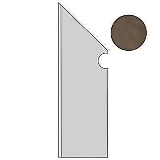 Плинтус Atlas Concorde Italy Dwell Brown Leather Battiscopa Sag. SX