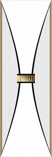 Декор настенный Ceramique Imperiale Ковчег Вставка серая