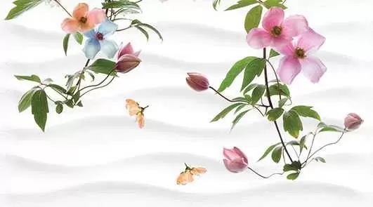 Панно настенное Ceradim Clematis Dec Panno C