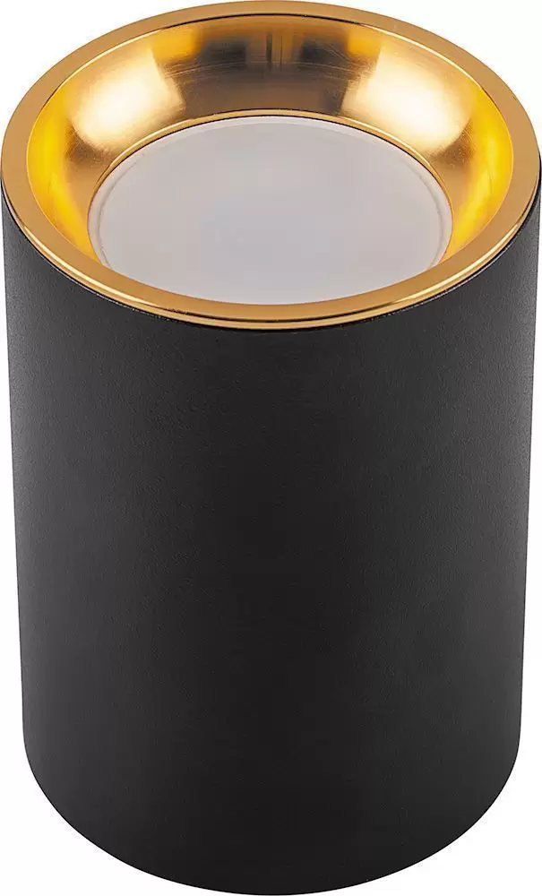 Светильник потолочный Feron ML175 MR16 35W 220V, черный, золото 32633