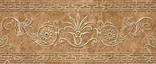 Бордюр настенный Kerlife Imperial Classico Moca 1